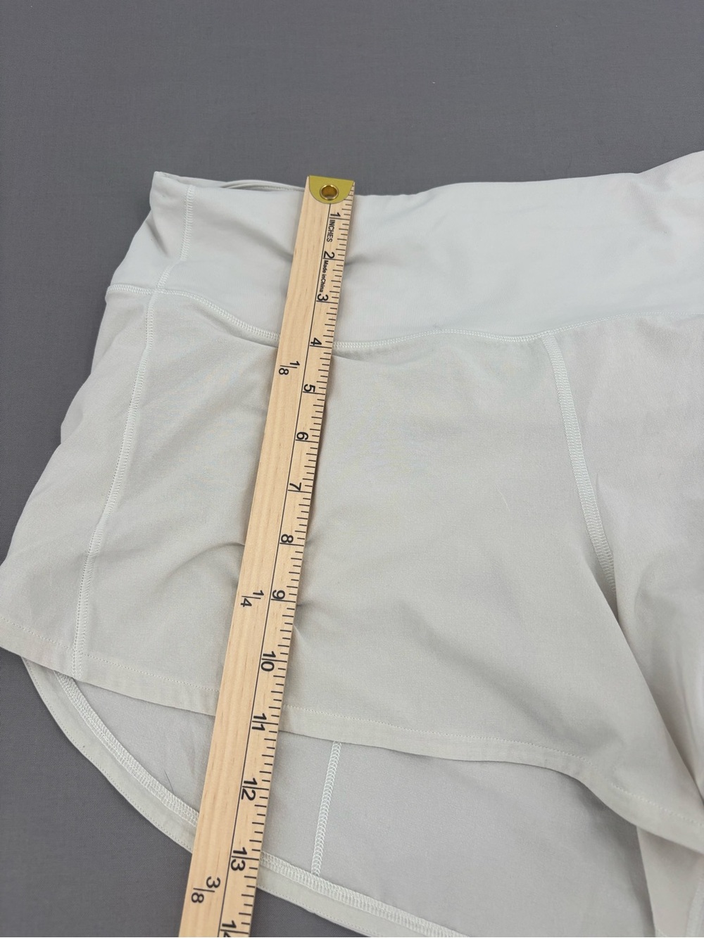 Lululemon Athletica Speed Up High-Rise Lined Short 4” 🖤 - Bone - Picture 6 of 10